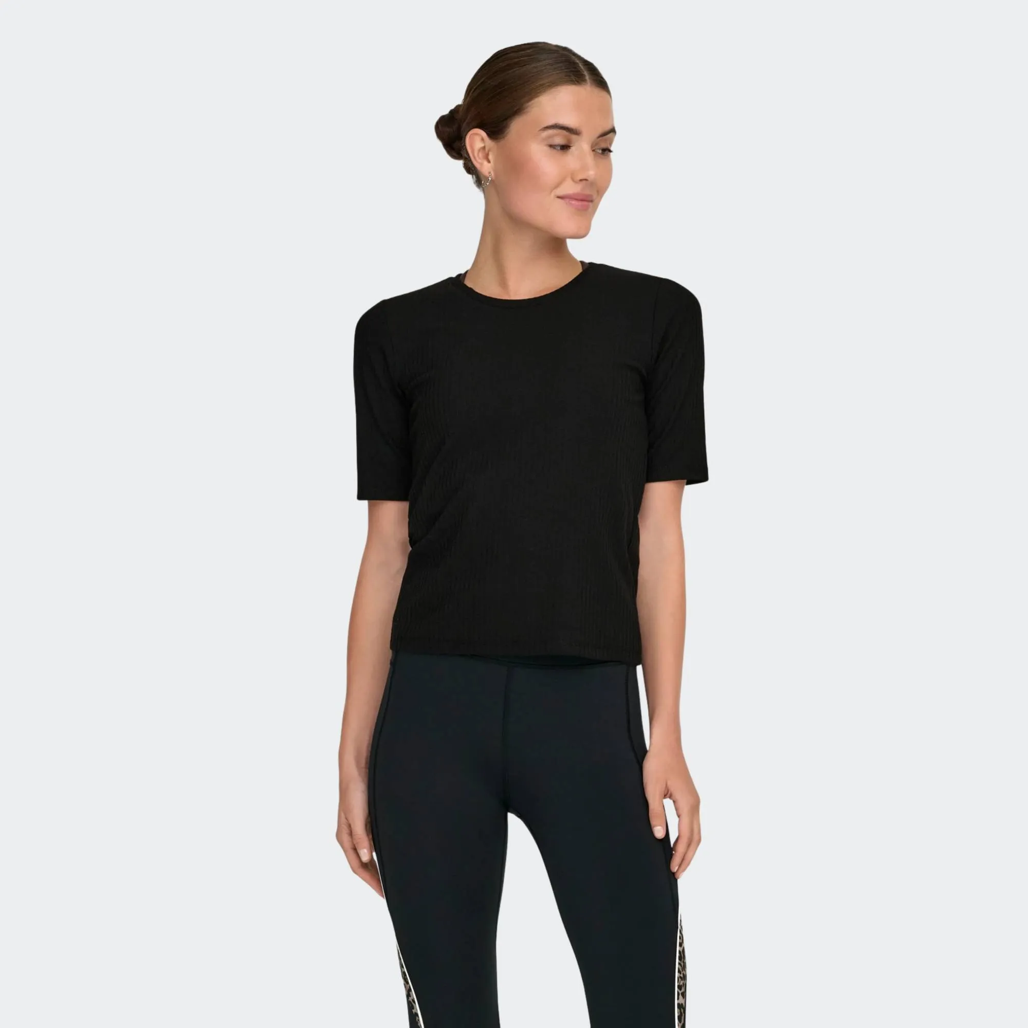 ONLY PLAY SEREN 2/4 REGULAR RIB TEE NOOS