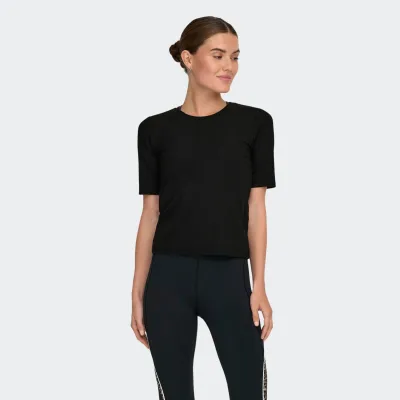 ONLY PLAY SEREN 2/4 REGULAR RIB TEE NOOS