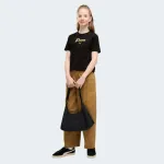 PUMA ESSENTIALS SCRIPT GLITTER TEE GIRLS