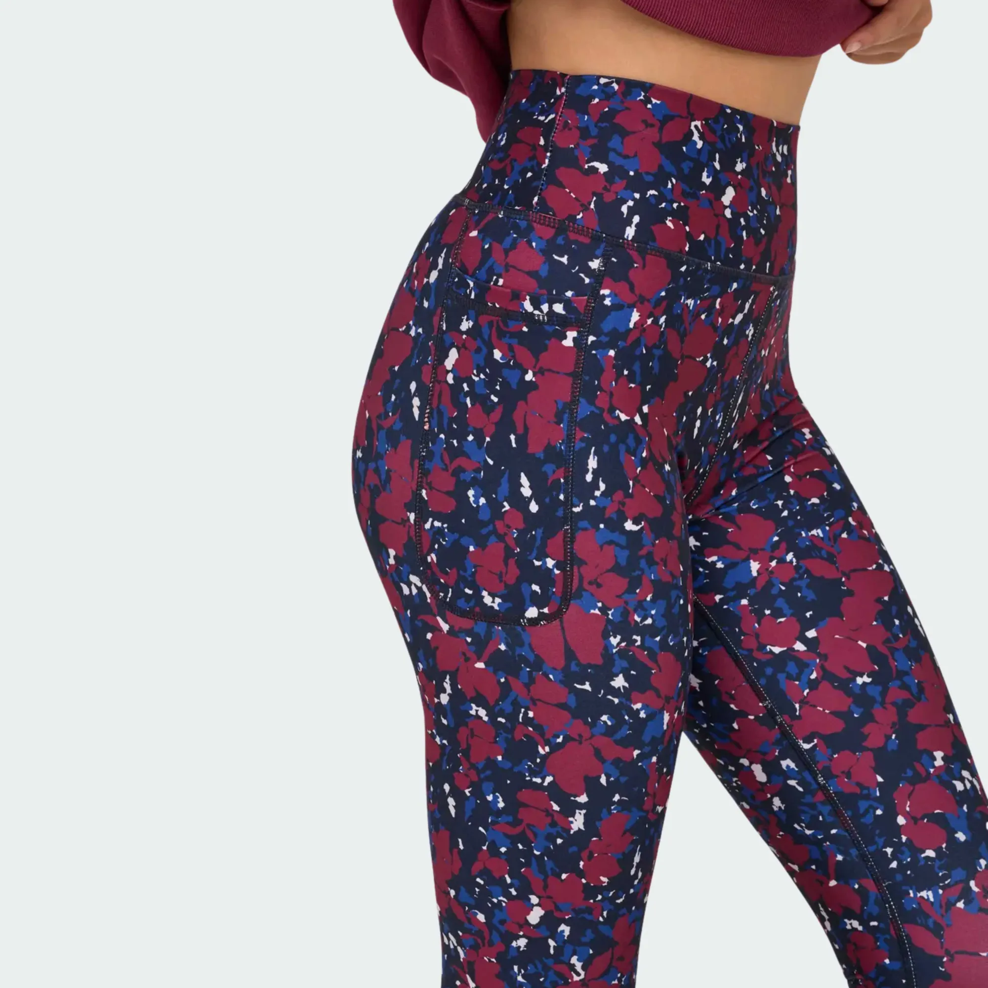 ONLY PLAY JAM-SAVE HIGH WAIST AOP TIGHTS