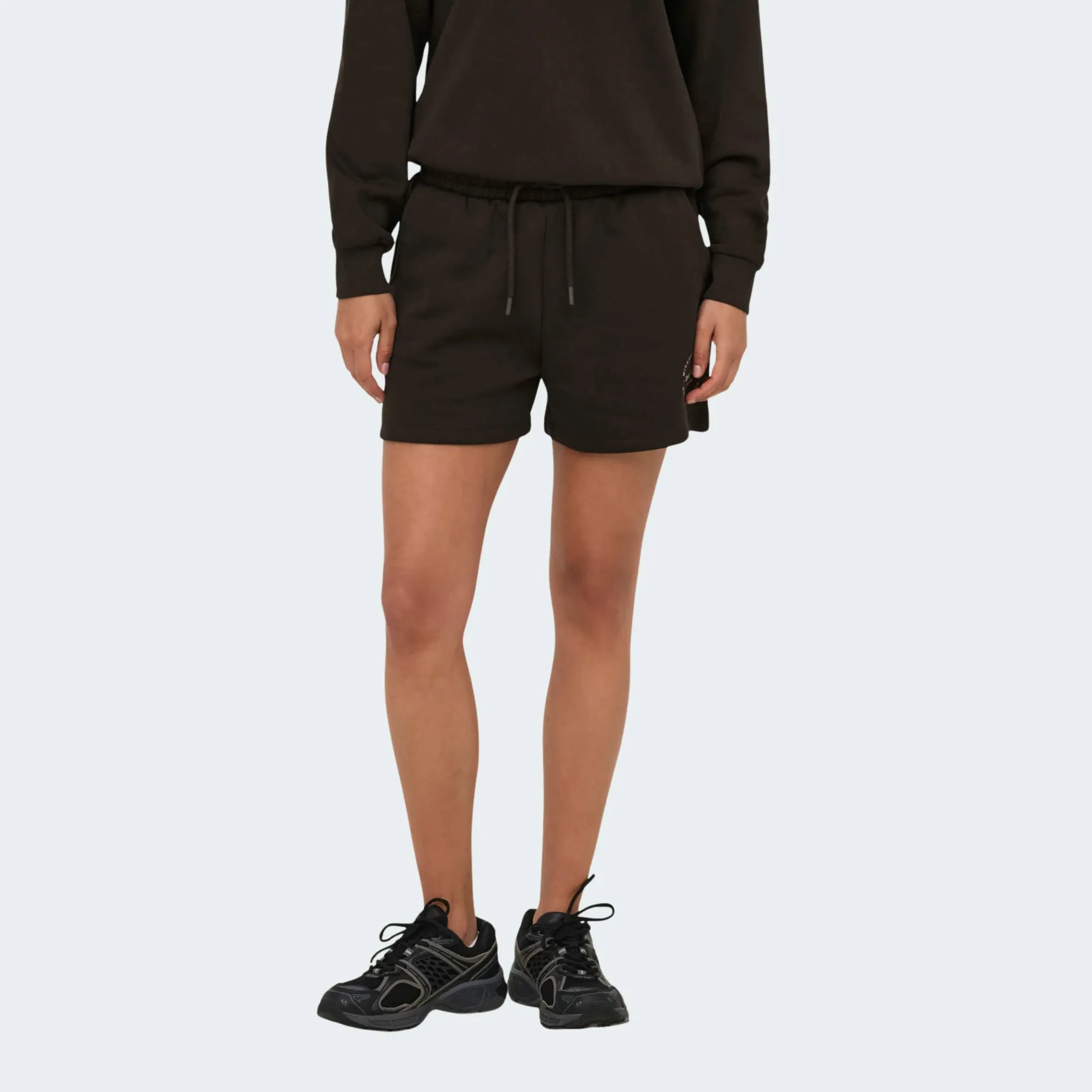 ONLY PLAY CAVA LIFE HIGH WAIST BRUSH SWEAT SHORTS
