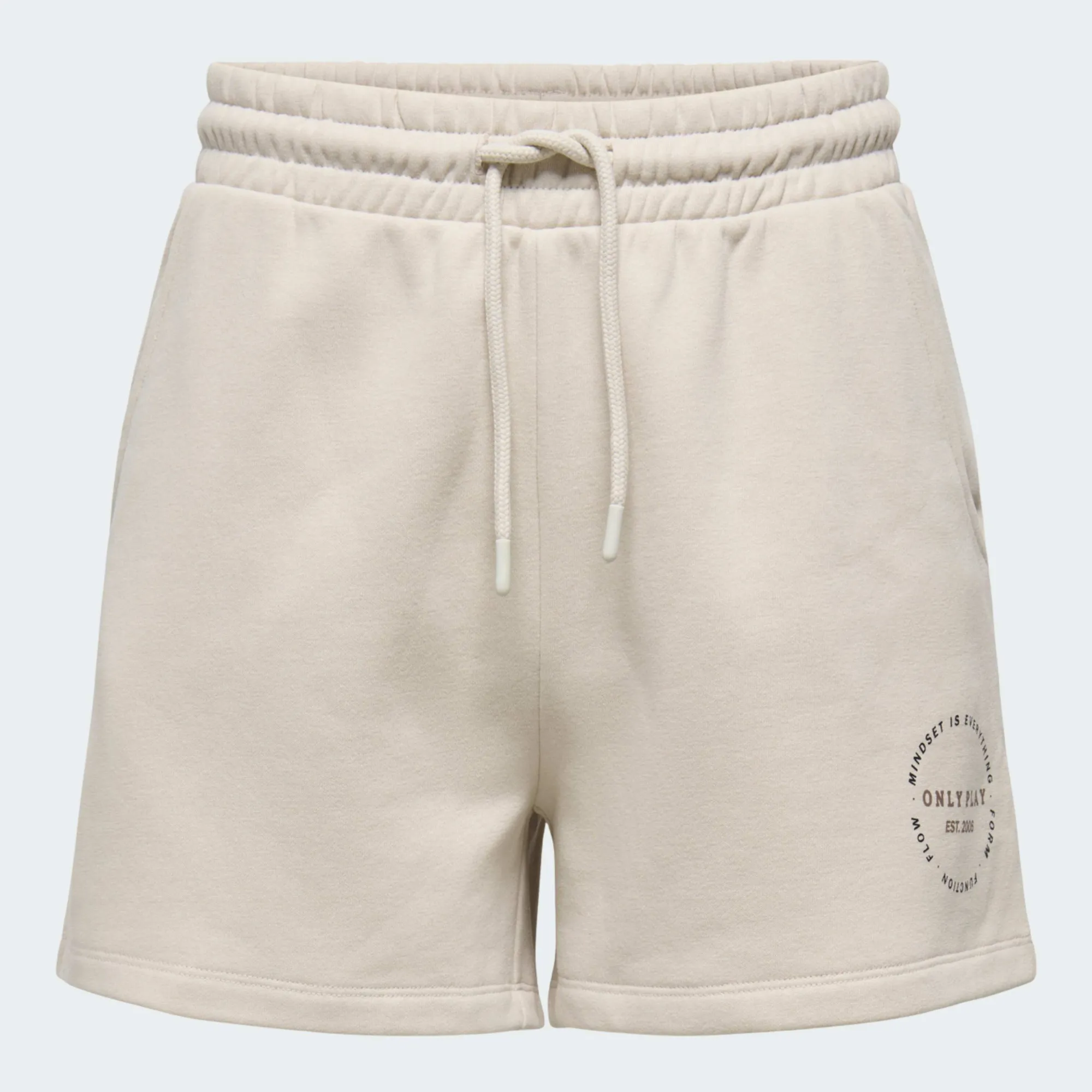 ONLY PLAY CAVA LIFE HIGH WAIST BRUSH SWEAT SHORTS