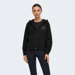 ONLY PLAY CAVA HOOD ZIP LOOSE BRUSH SWEAT