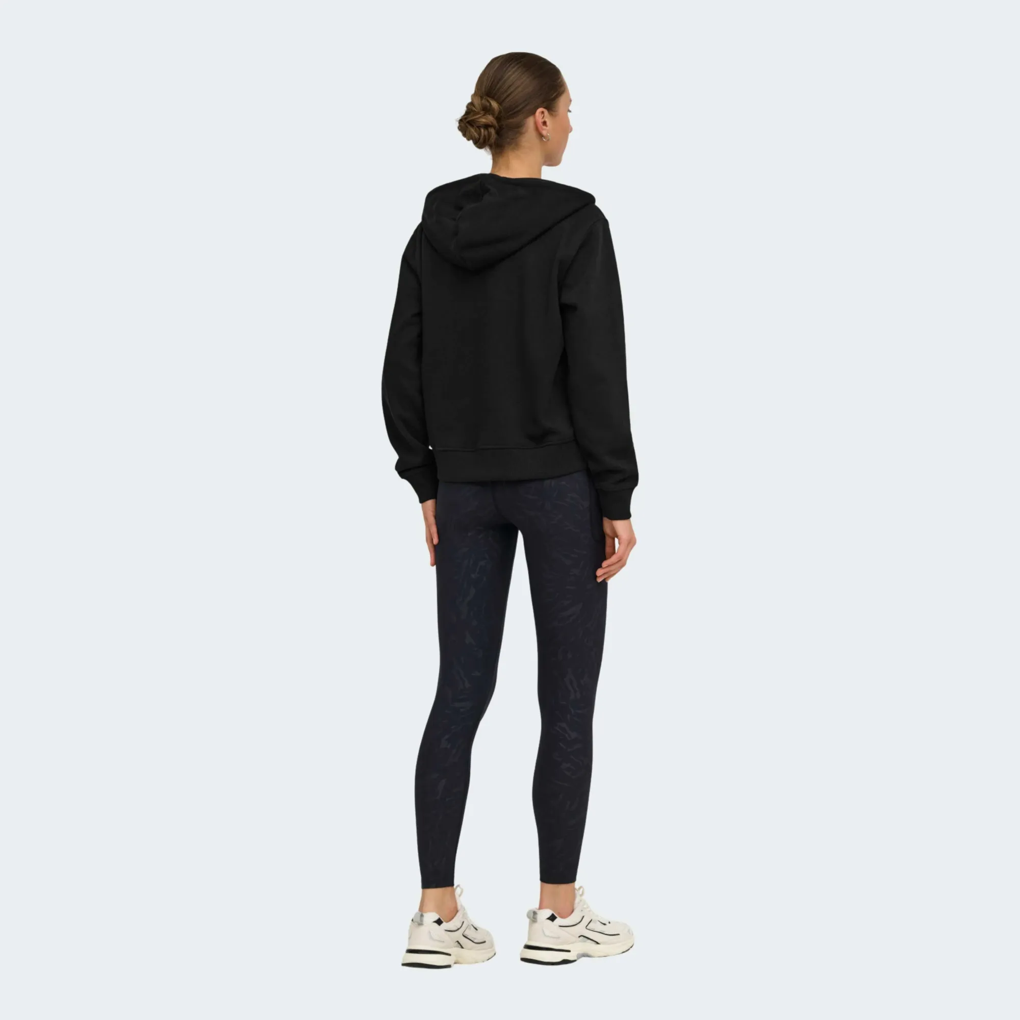 ONLY PLAY CAVA HOOD ZIP LOOSE BRUSH SWEAT