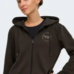 ONLY PLAY CAVA HOOD ZIP LOOSE BRUSH SWEAT