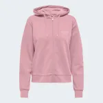 ONLY PLAY CAVA HOOD ZIP LOOSE BRUSH SWEAT