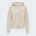 ONLY PLAY CAVA HOOD ZIP LOOSE BRUSH SWEAT