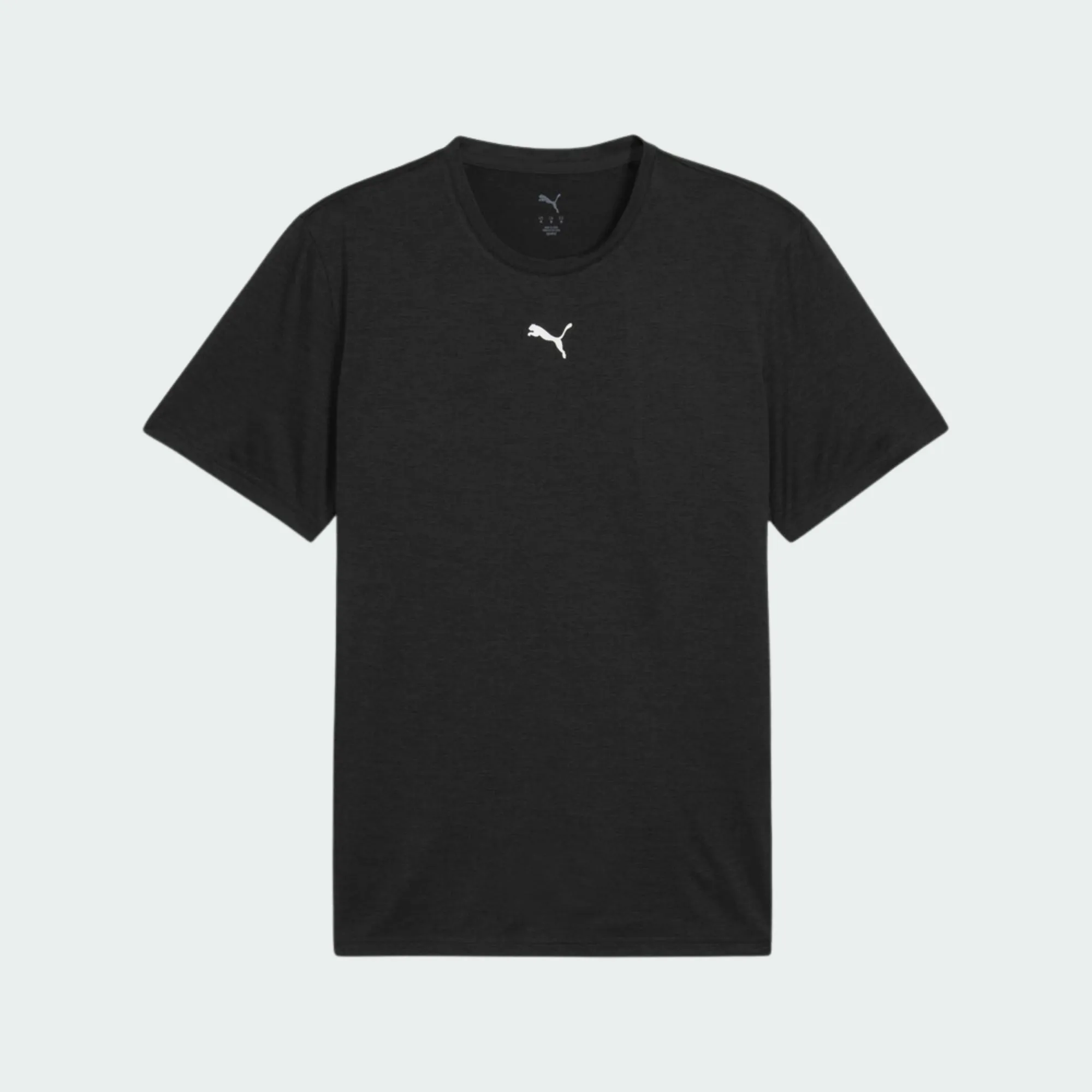 PUMA MENS TAD ESSENTIALS HEATHER CAT TEE