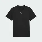 PUMA MENS TAD ESSENTIALS HEATHER CAT TEE