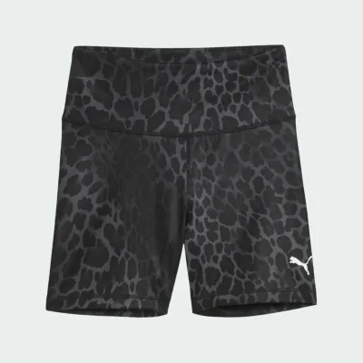 PUMA WOMENS TAD ESSENTIAL SPOTTED HAZE SHORT TIGHT - HW 5