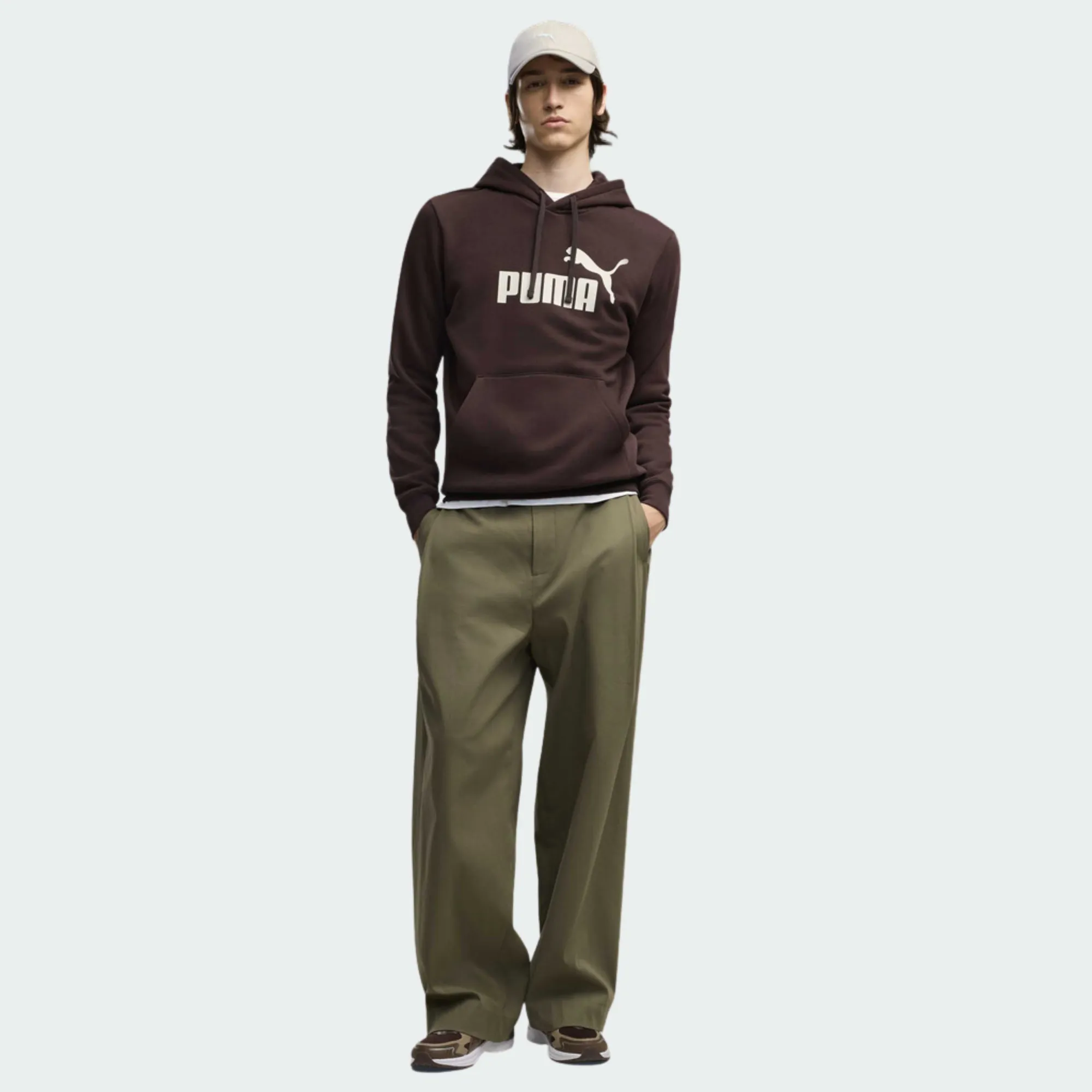 PUMA ESSENTIALS NO. 1 LOGO HOODIE SMALL LOGO