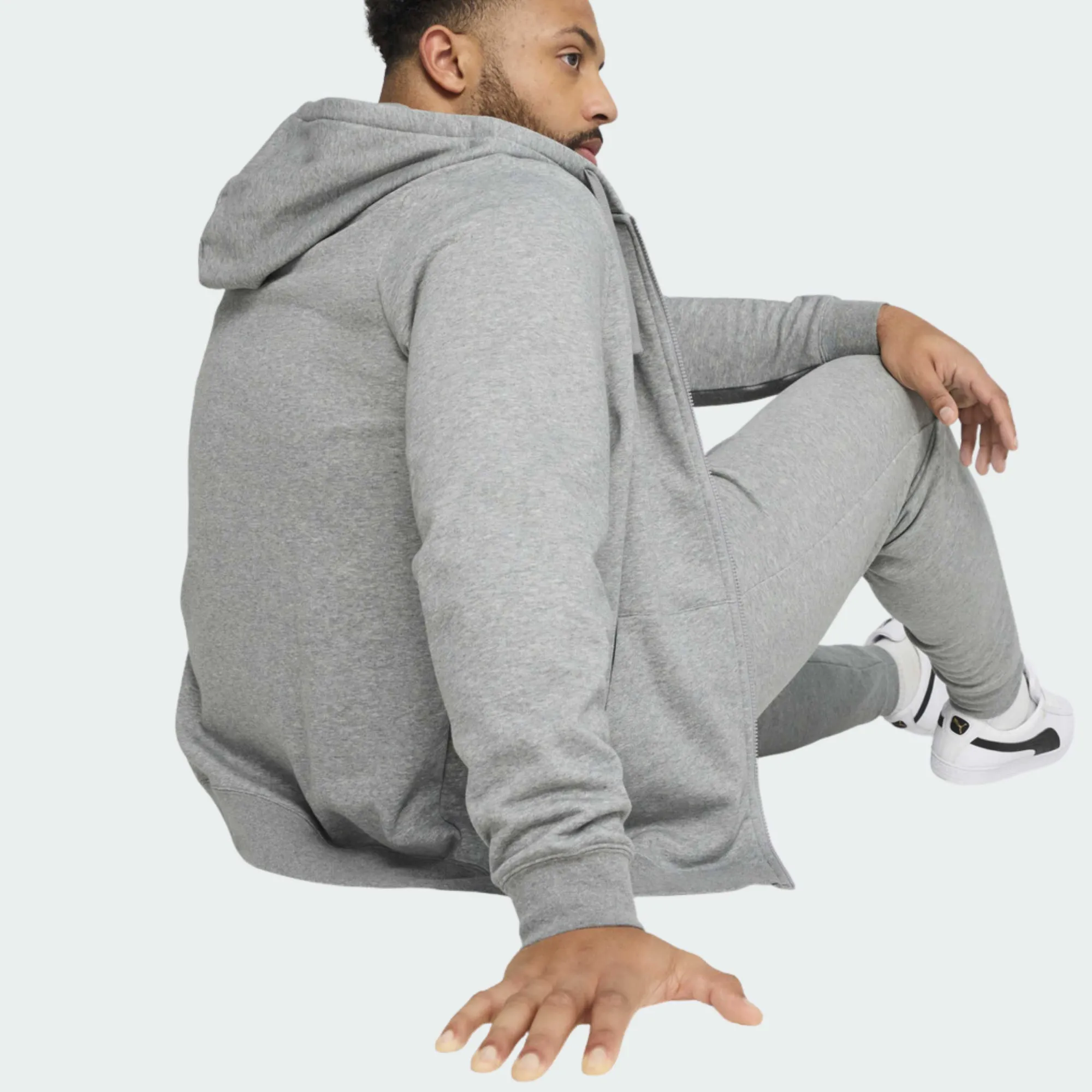 PUMA ESSENTIALS SMALL NO. 1 LOGO FULL-ZIP HOODIE