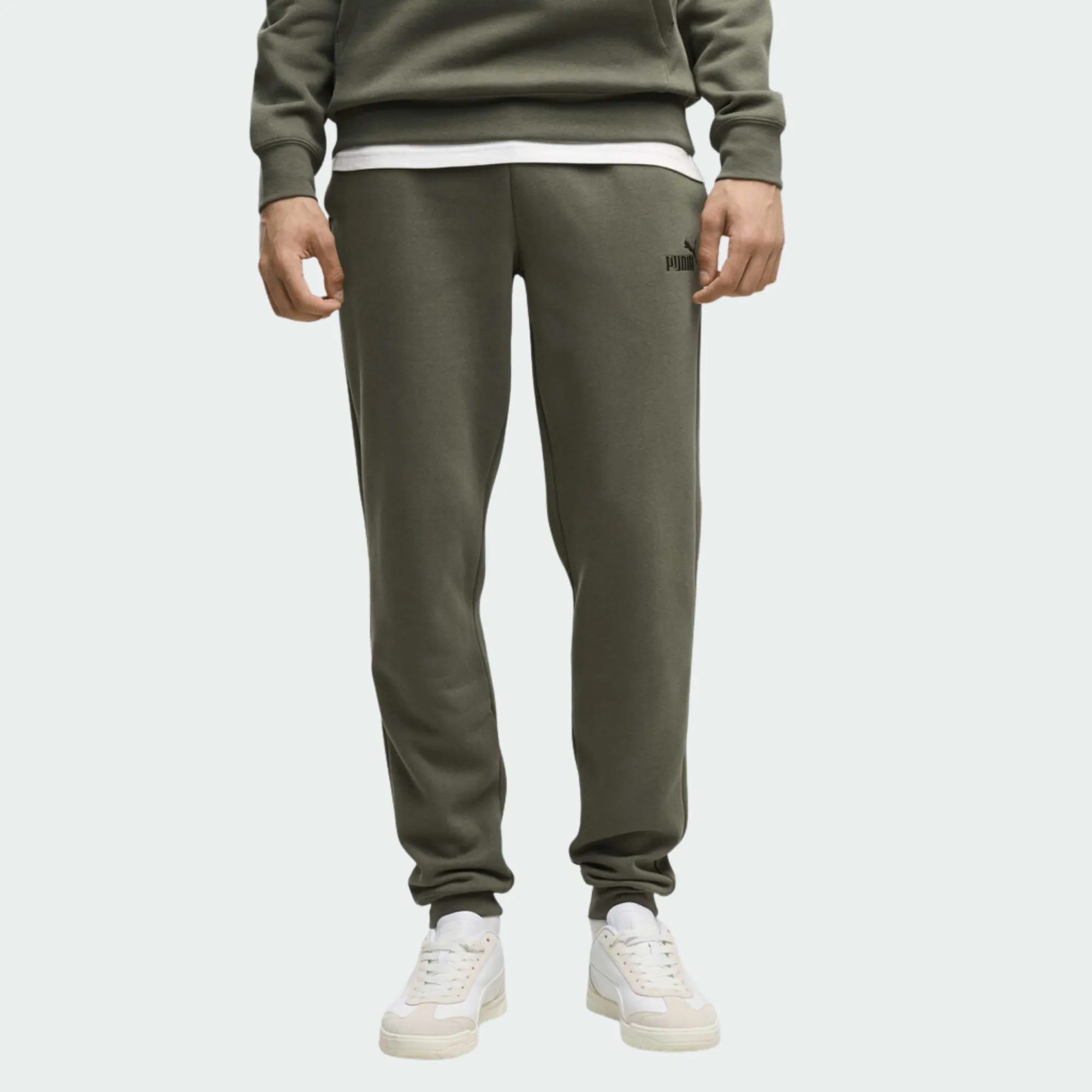 PUMA ESSENTIALS NO. 1 LOGO SWEATPANTS SMALL LOGO