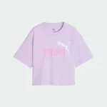 PUMA ESSENTIALS 2 COLOR NO. 1 LOGO  SHORT LENGTH TEE GIRLS