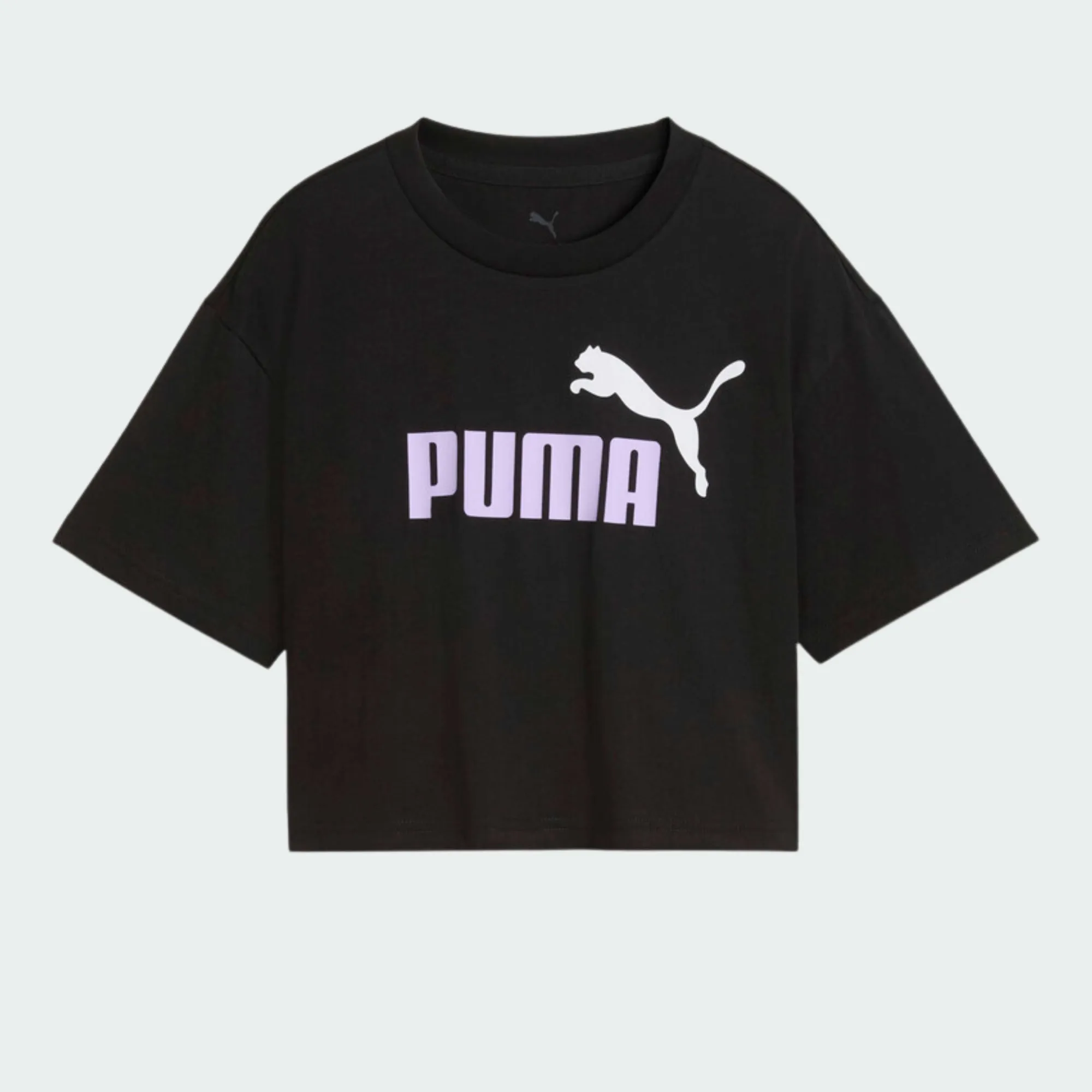 PUMA ESSENTIALS 2 COLOR NO. 1 LOGO  SHORT LENGTH TEE GIRLS