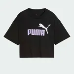 PUMA ESSENTIALS 2 COLOR NO. 1 LOGO  SHORT LENGTH TEE GIRLS