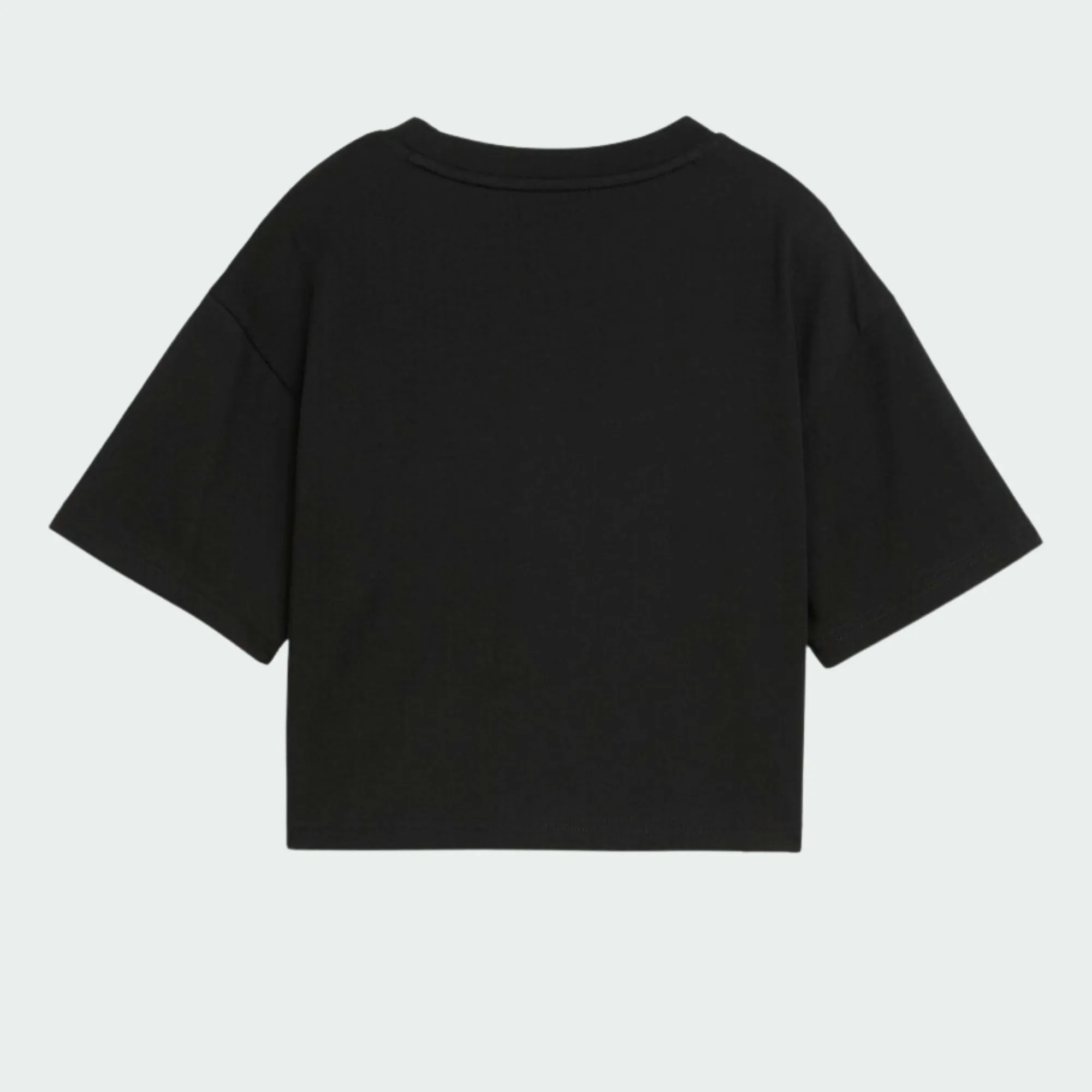 PUMA ESSENTIALS 2 COLOR NO. 1 LOGO  SHORT LENGTH TEE GIRLS
