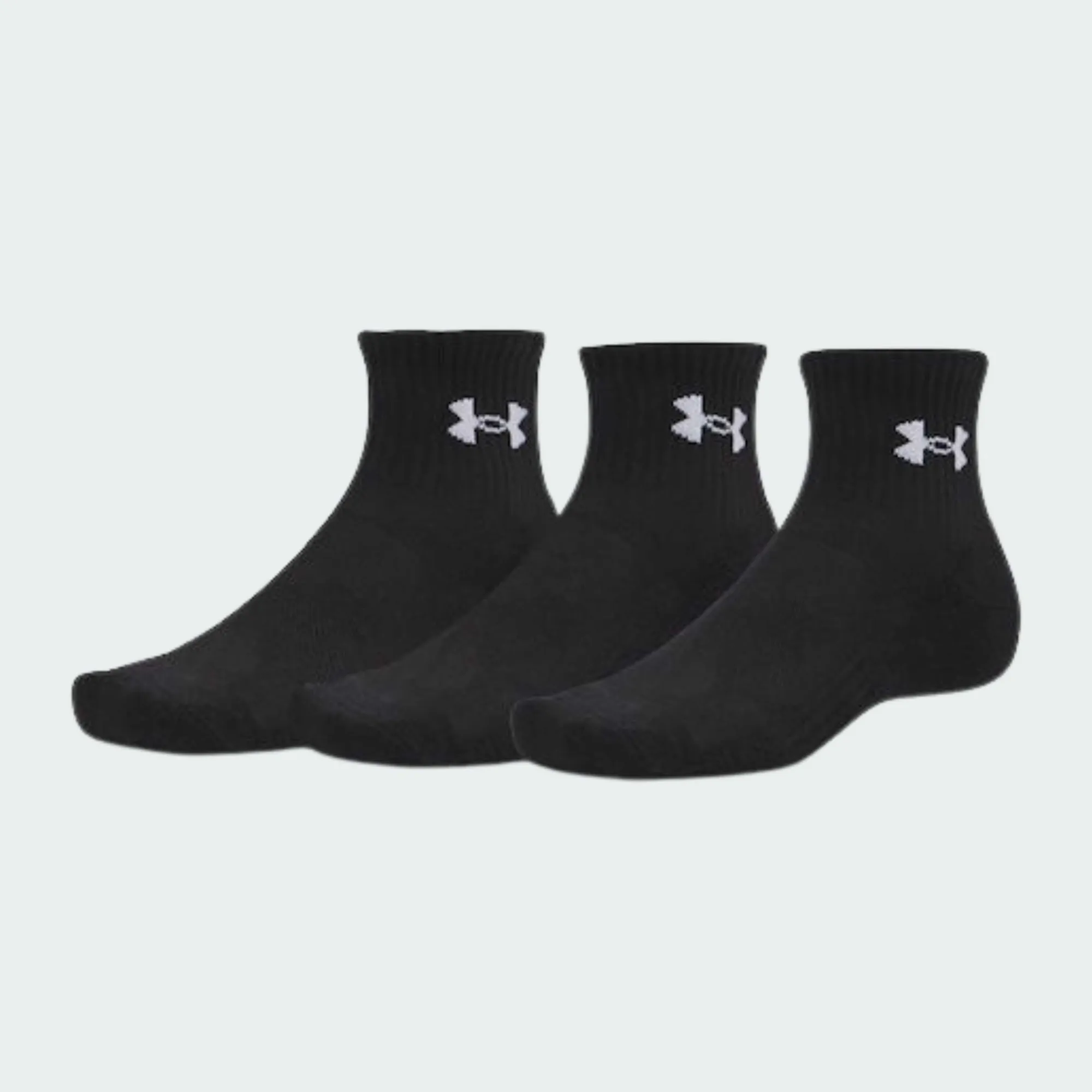 UNDER ARMOUR PERFORMANCE COTTON 3PACK QUARTER