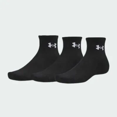 UNDER ARMOUR PERFORMANCE COTTON 3PACK QUARTER