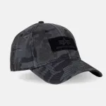 ALPHA INDUSTRIES VELCRO CAP CAMO