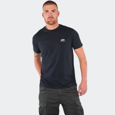 ALPHA INDUSTRIES BASIC SMALL LOGO T-SHIRT