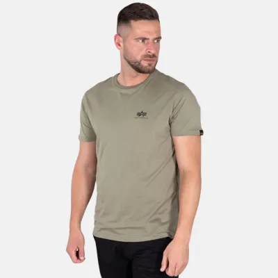 ALPHA INDUSTRIES BASIC SMALL LOGO T-SHIRT
