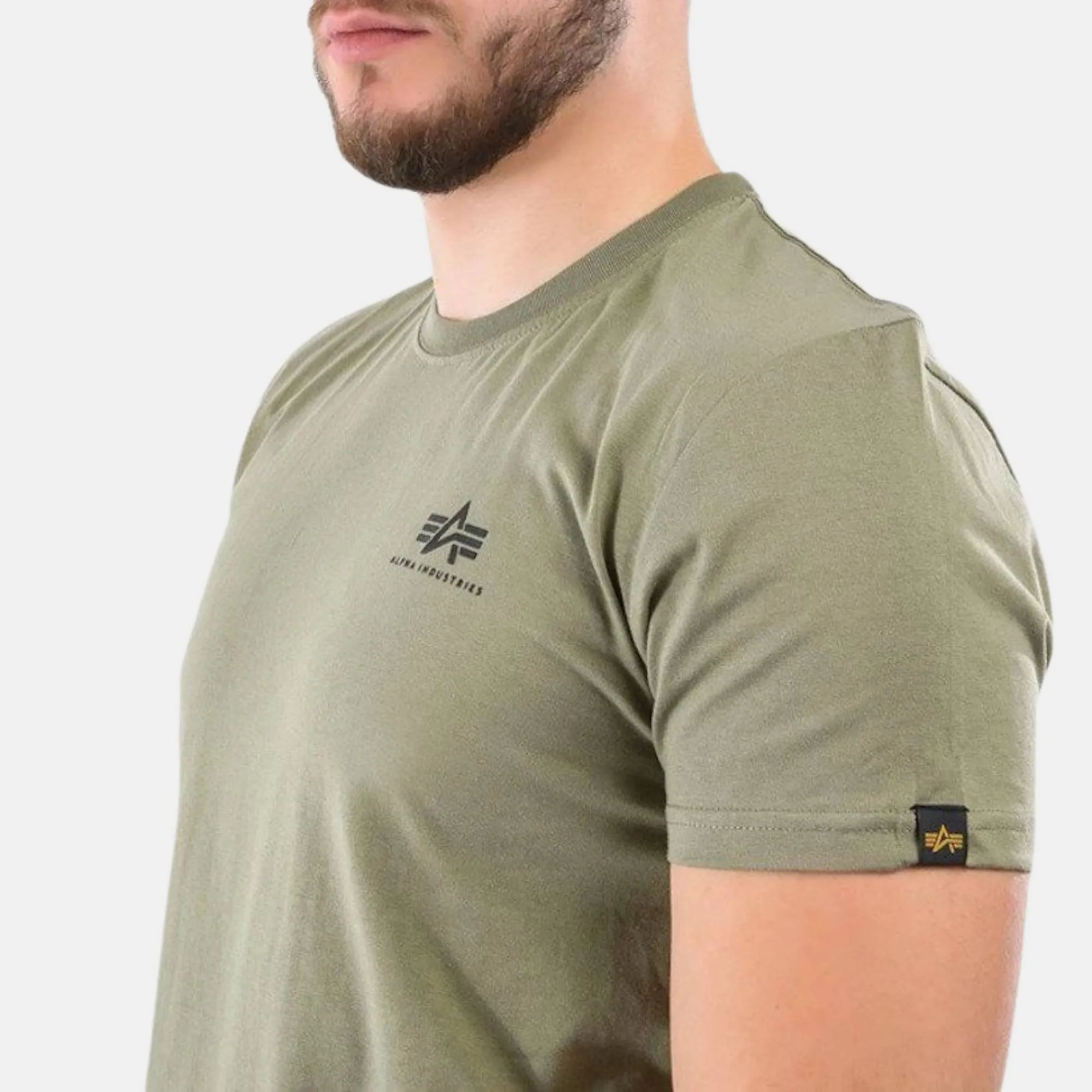 ALPHA INDUSTRIES BASIC SMALL LOGO T-SHIRT