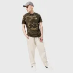 ALPHA INDUSTRIES BASIC SMALL LOGO CAMO T-SHIRT