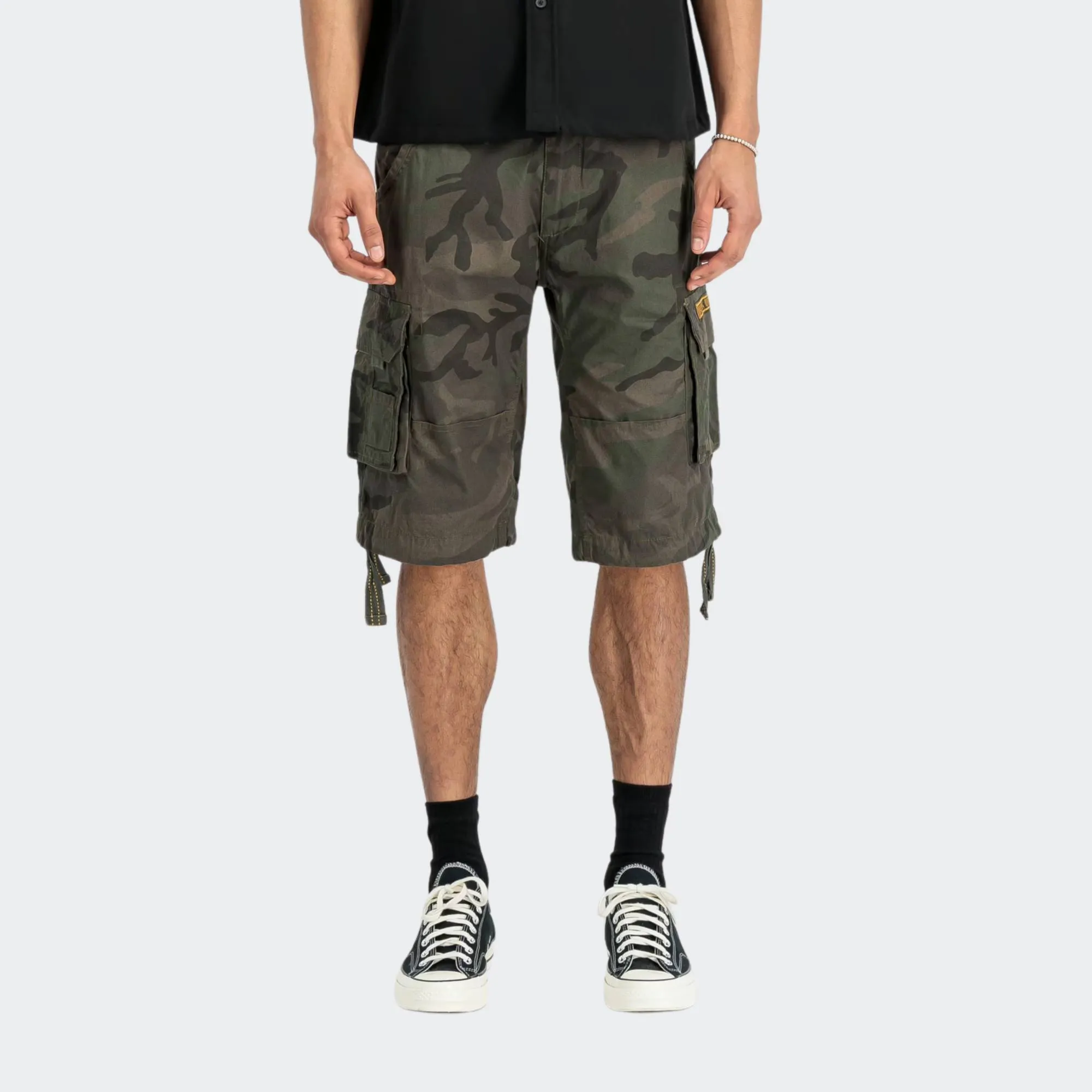 ALPHA INDUSTRIES JET CAMO SHORTS