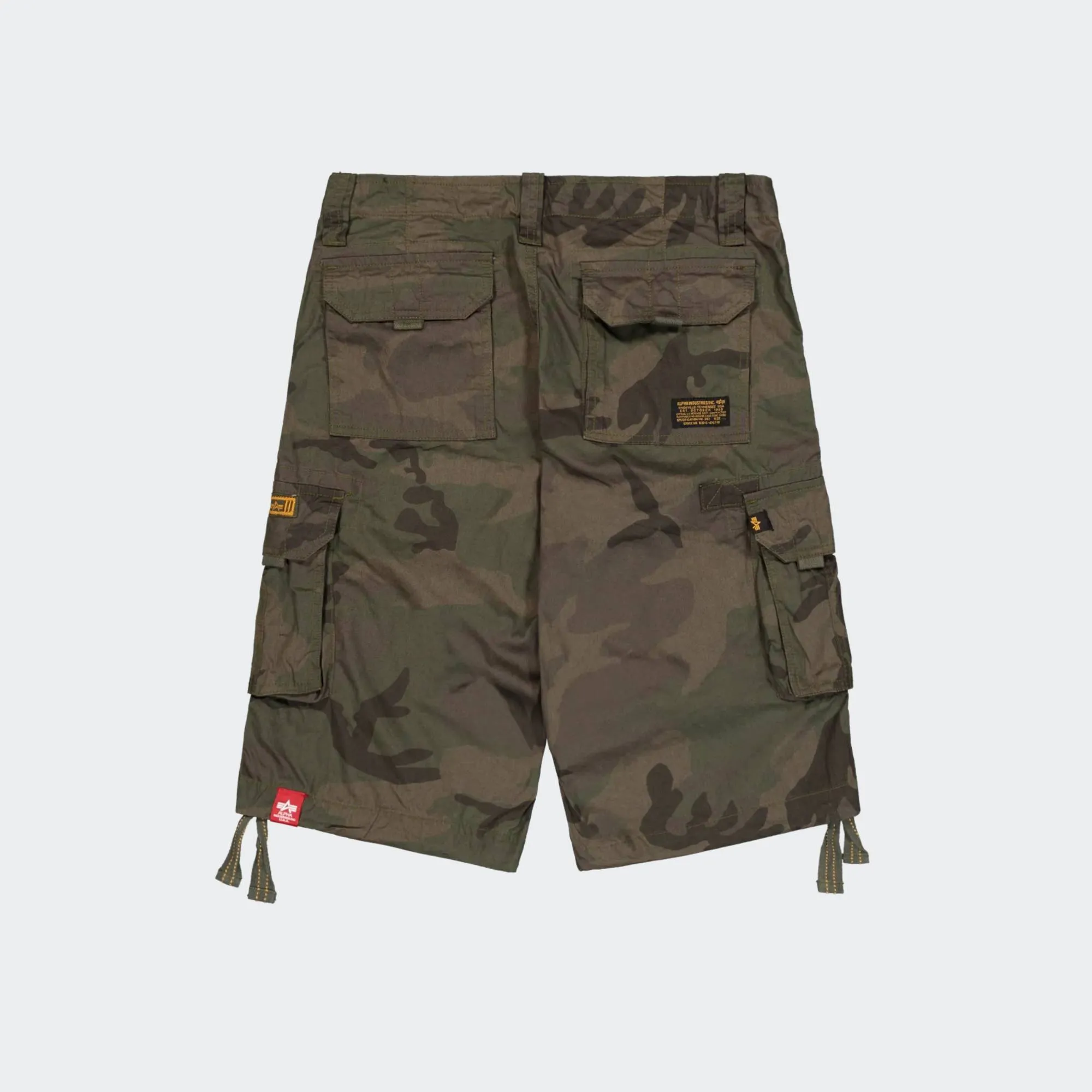 ALPHA INDUSTRIES JET CAMO SHORTS