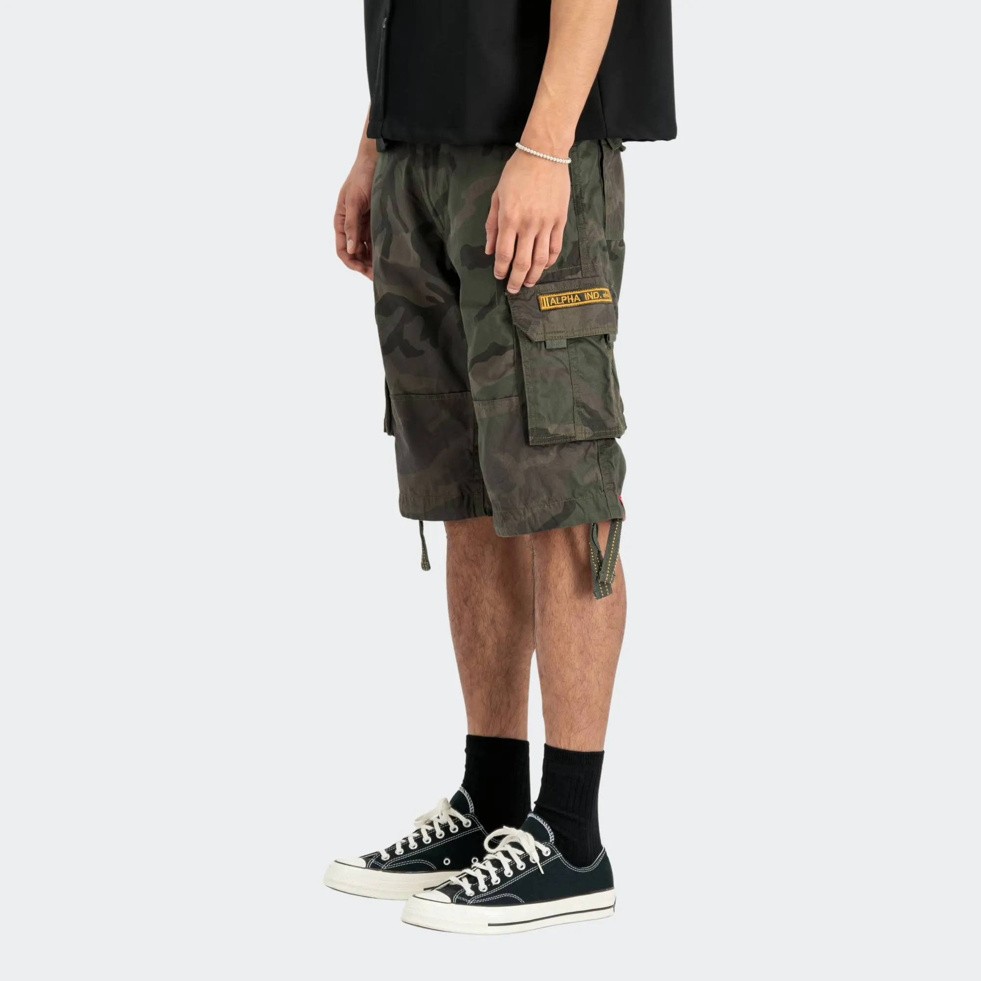 ALPHA INDUSTRIES JET CAMO SHORTS