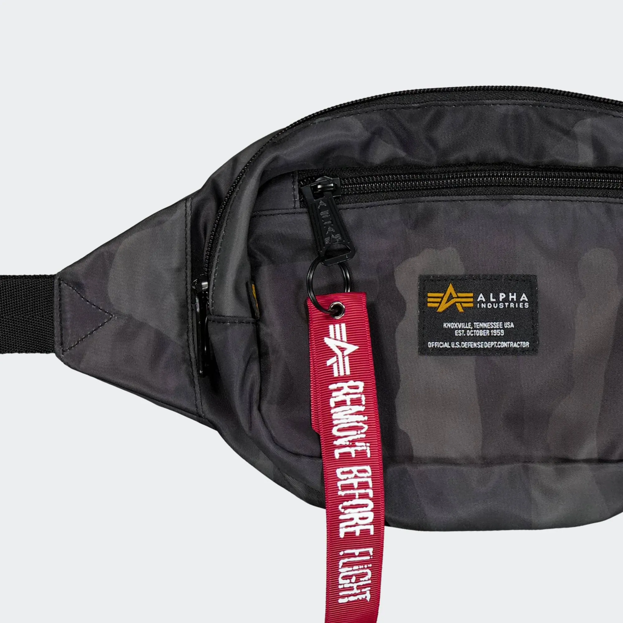 ALPHA INDUSTRIES CREW WAIST BAG CAMO