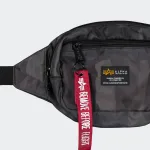 ALPHA INDUSTRIES CREW WAIST BAG CAMO