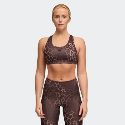 PUMA KEEPS BRA PADDED SPOTTED HAZE