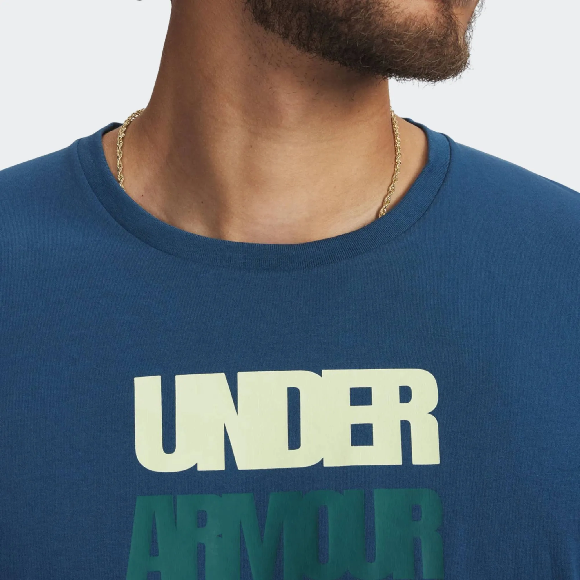 UNDER ARMOUR BLOCK LOGO TSHIRT