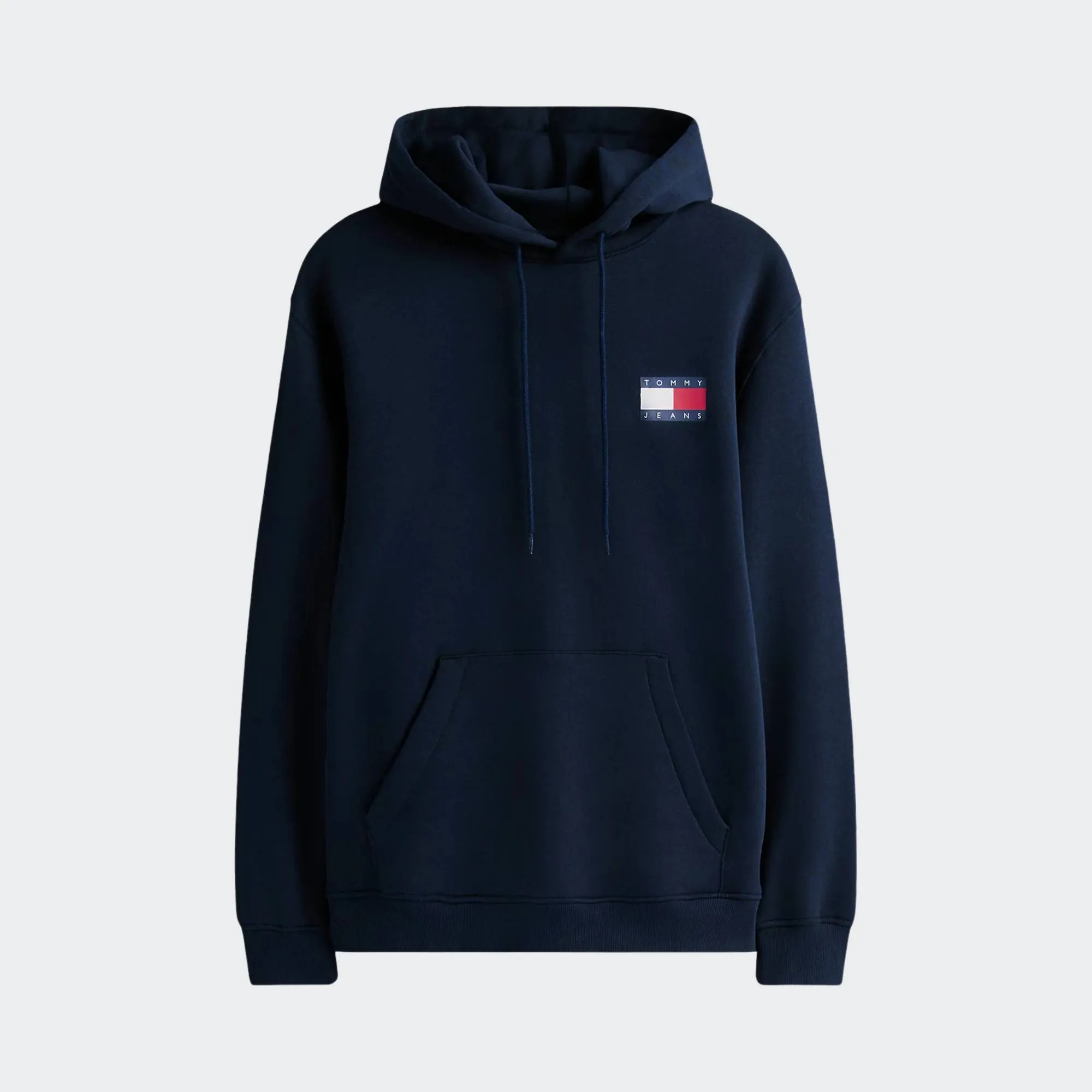 TOMMY JEANS MENS REGULAR ESSENTIAL FLAG HOOD