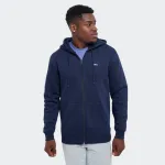 TOMMY JEANS MENS REGULAR FLAG ZIP HOODIE
