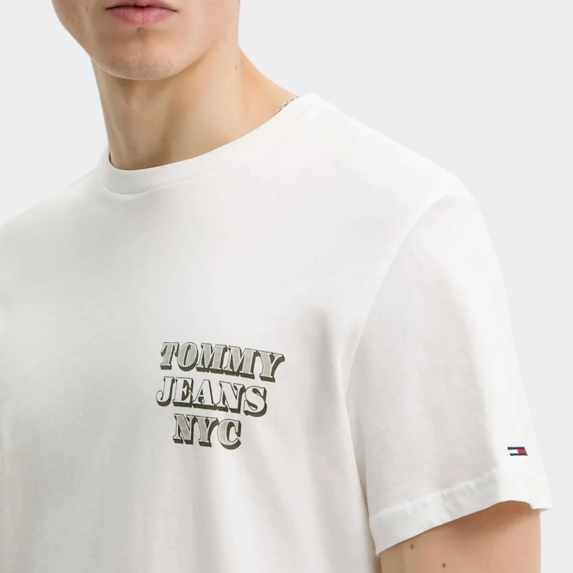 TOMMY JEANS SLIM ENTRY BILLS TEE