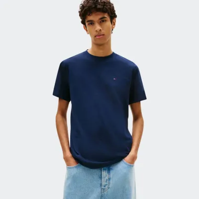 TOMMY JEANS MENS REGULAR FLAG TEE