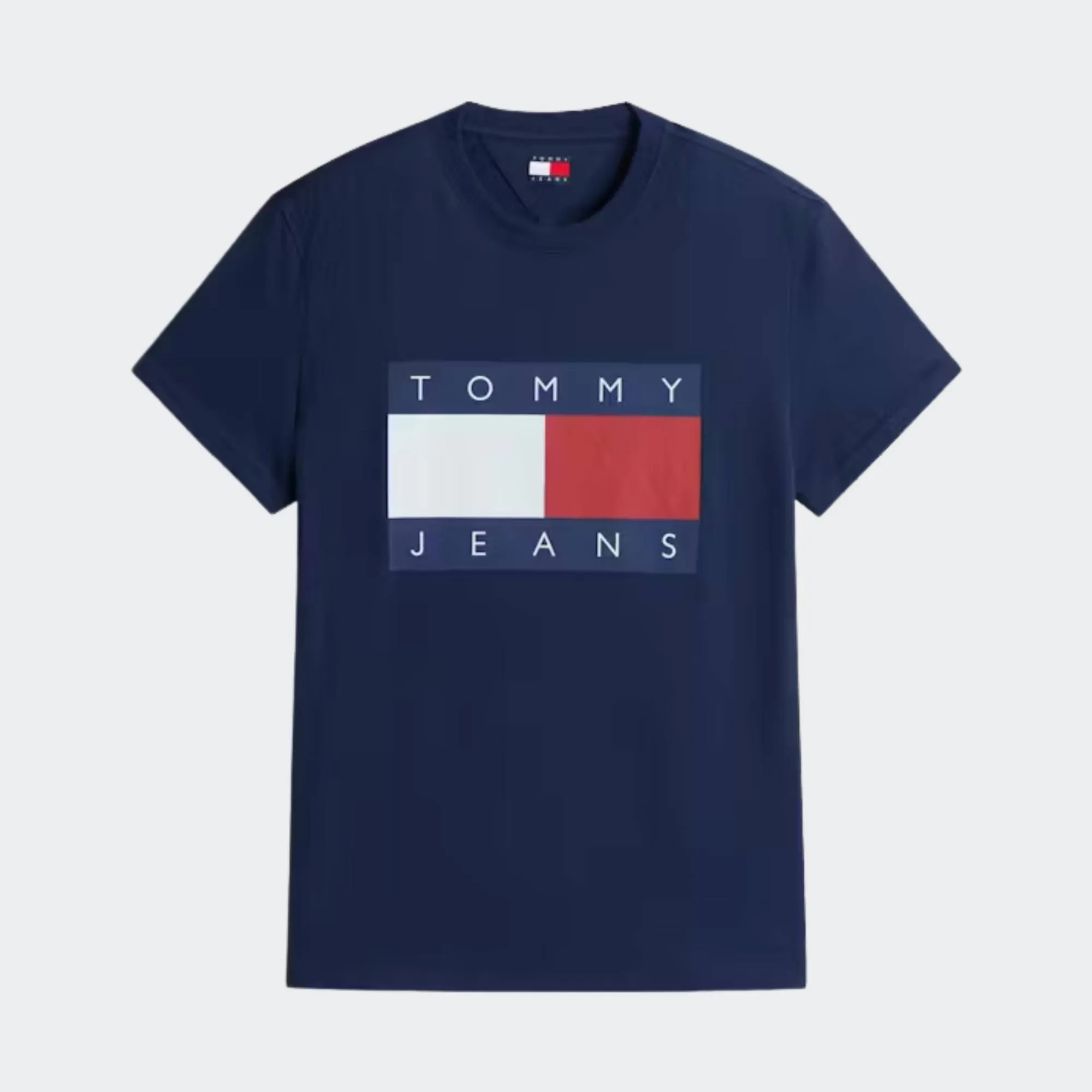 TOMMY JEANS MENS REGULAR BIG FLAG TEE