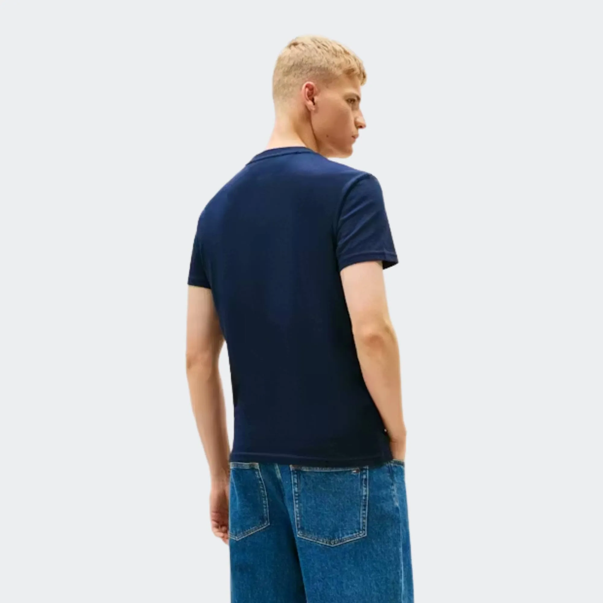 TOMMY JEANS MENS REGULAR BIG FLAG TEE