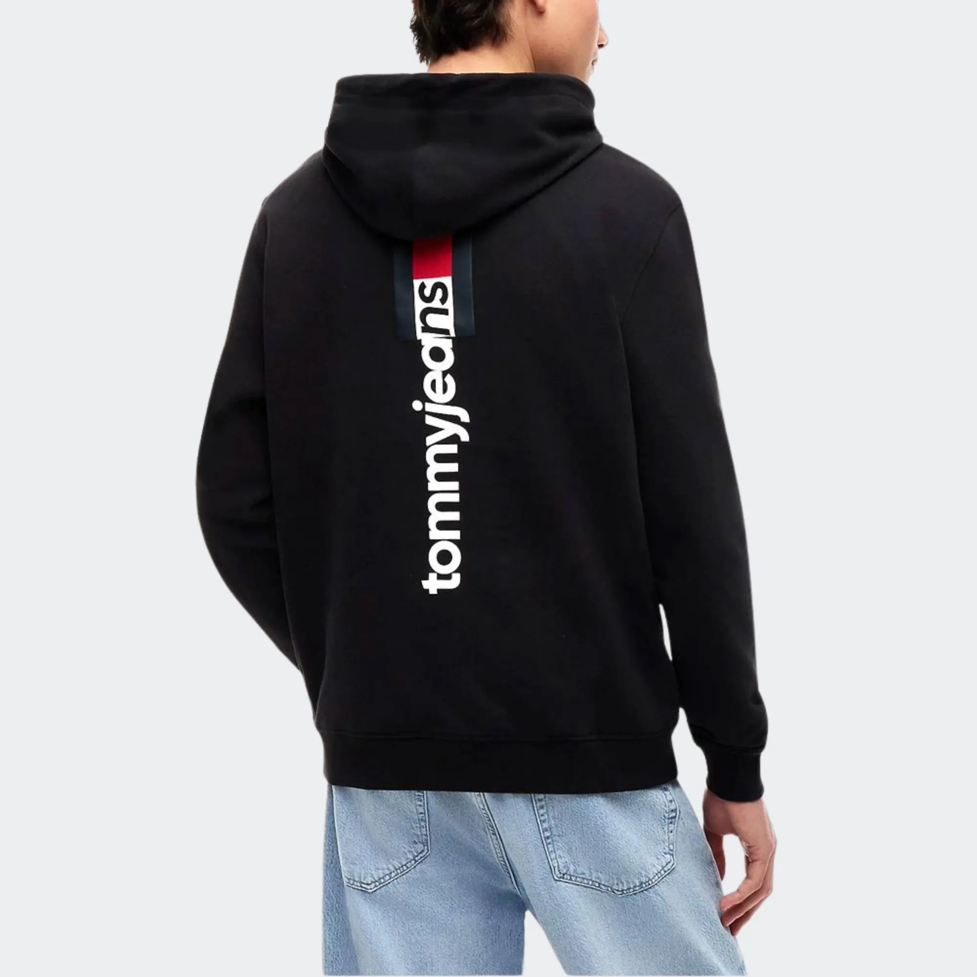 TOMMY JEANS MENS REGULAR ENTRY DNA HOODIE