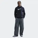 NIKE MENS CLUB HOODIE NEO VARSITY