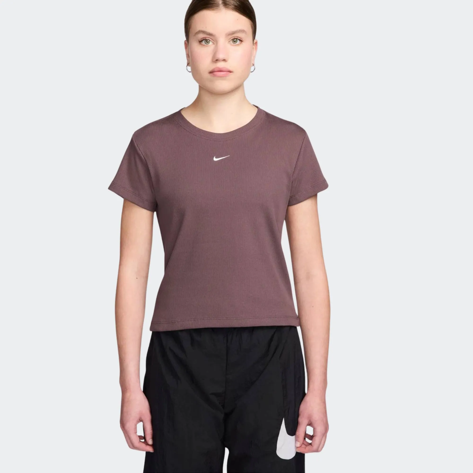 NIKE WOMENS NSW RIB TGHT TEE