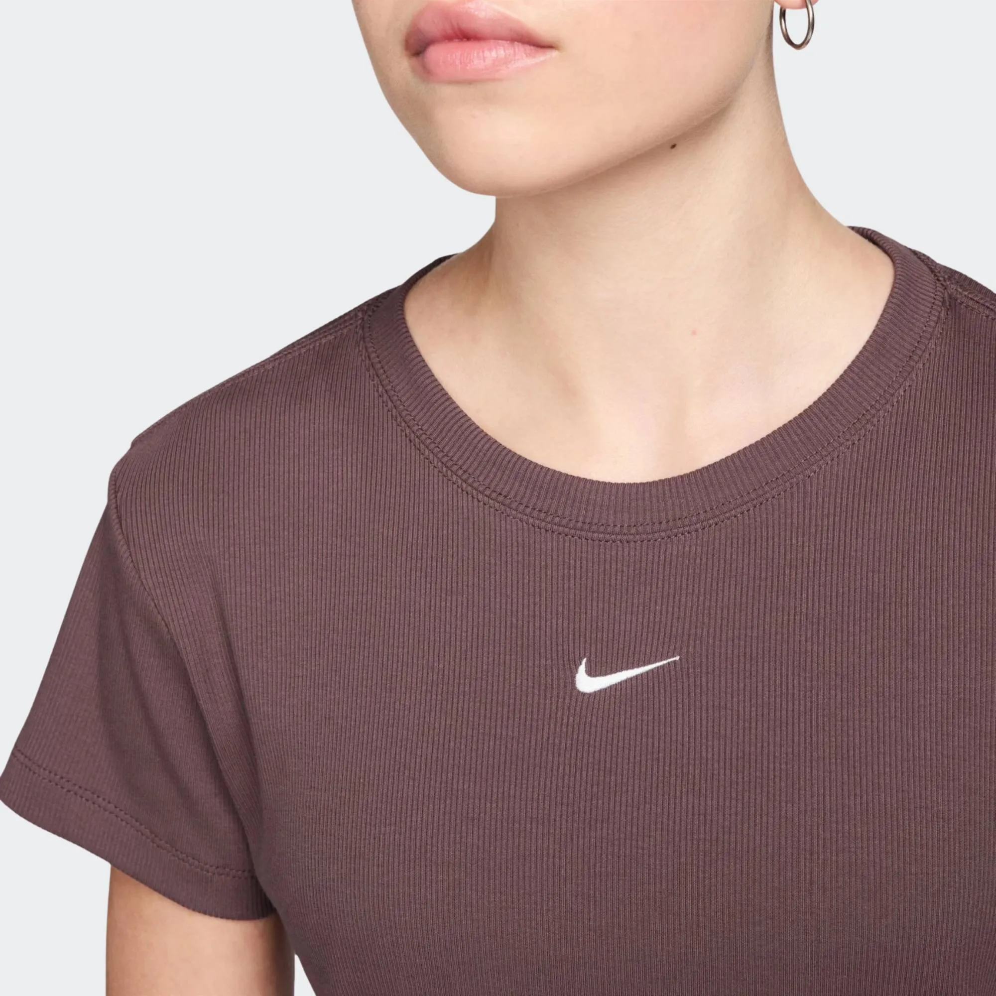 NIKE WOMENS NSW RIB TGHT TEE