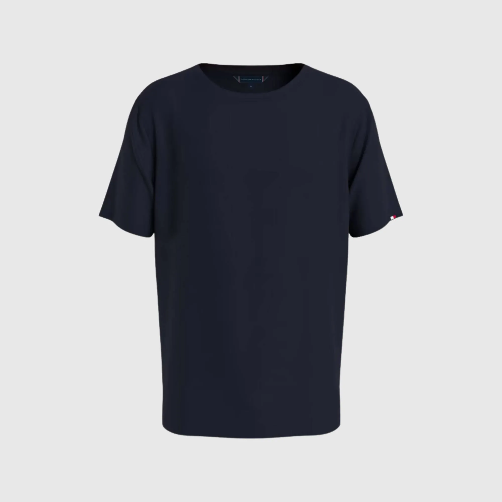 TOMMY CREW NECK SLUB TEE