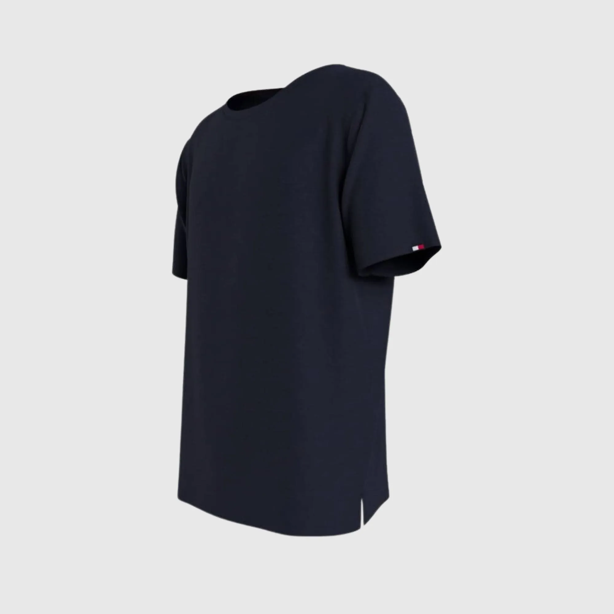 TOMMY CREW NECK SLUB TEE
