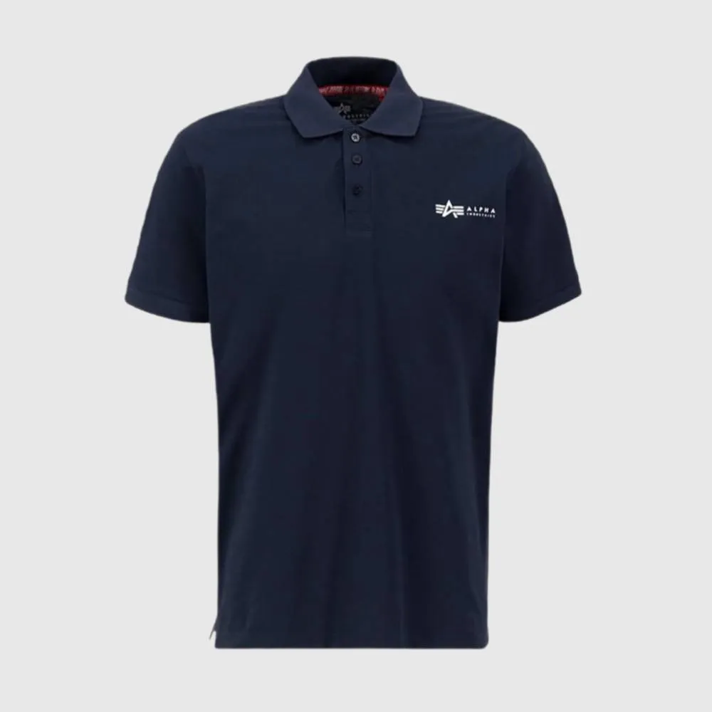 ALPHA INDUSTRIES BASIC SMALL LOGO POLO SHIRT