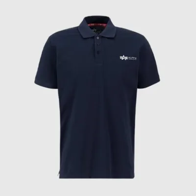 ALPHA INDUSTRIES BASIC SMALL LOGO POLO SHIRT