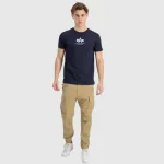 ALPHA INDUSTRIES BASIC MID LOGO T-SHIRT